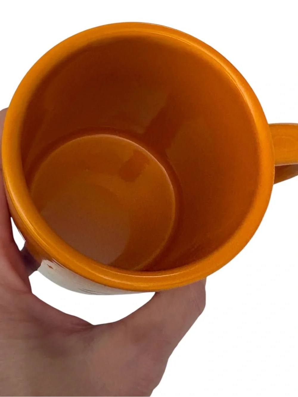 Pearhead Good Morning Pumpkin Mug Coffee Cup Jack-O-Lantern Halloween Fall